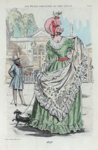 1843 [Women’s fashion in ninet... Digital ID: 118374. New York Public Library