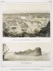 Vue de chateau impérial de San... Digital ID: 1224160. New York Public Library