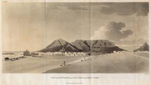 View of the Entrance into Cape... Digital ID: 1248287. New York Public Library