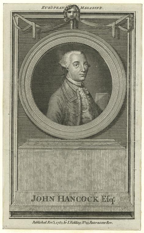 This is What John Hancock Looked Like  in 1783 