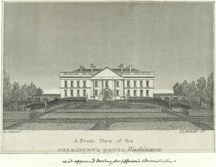 This is What White House Looked Like  in 1810 