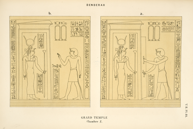 This is What Temple of Hathor Looked Like  in 1870 