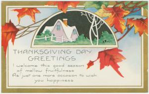 Thanksgiving day greetings. Digital ID: 1588308. New York Public Library