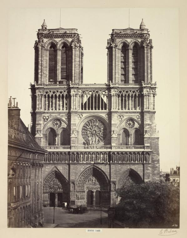 This is What Notre-Dame de Paris Looked Like  in 1857 