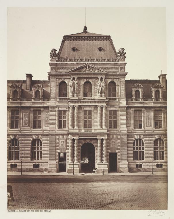 This is What Louvre Looked Like  in 1850 