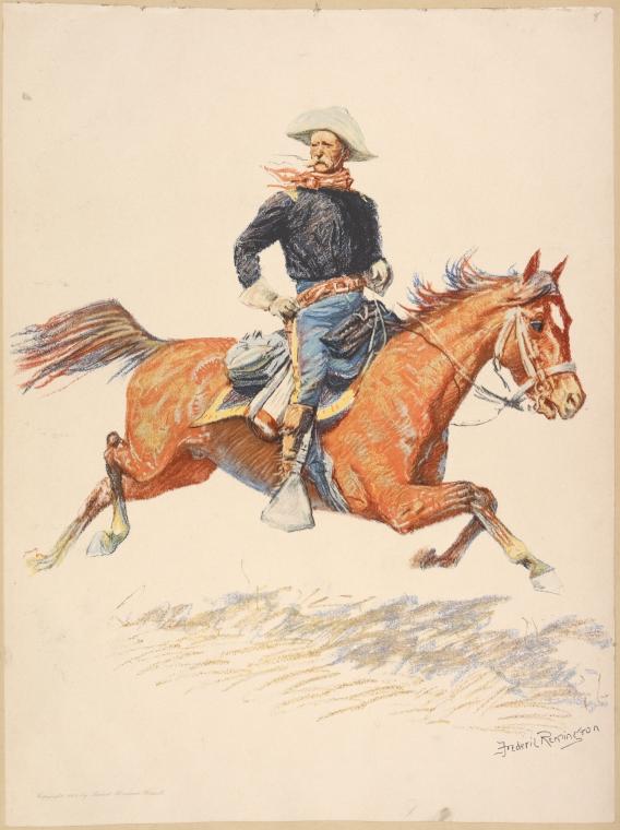 U.S. Cavalryman.