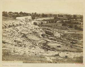 Teatro greco di Siracusa. Digital ID: 1624172. New York Public Library