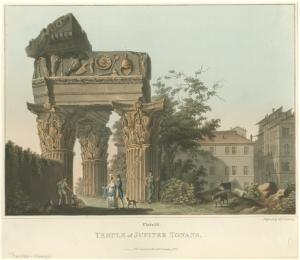 Temple of Jupiter Tonans. Digital ID: 1625093. New York Public Library