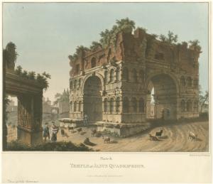 Temple of Janus Quadrifrons. Digital ID: 1625095. New York Public Library