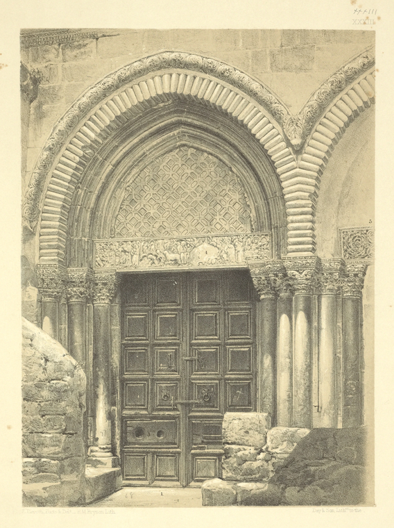 This is What Church of the Holy Sepulchre Looked Like  in 1864 