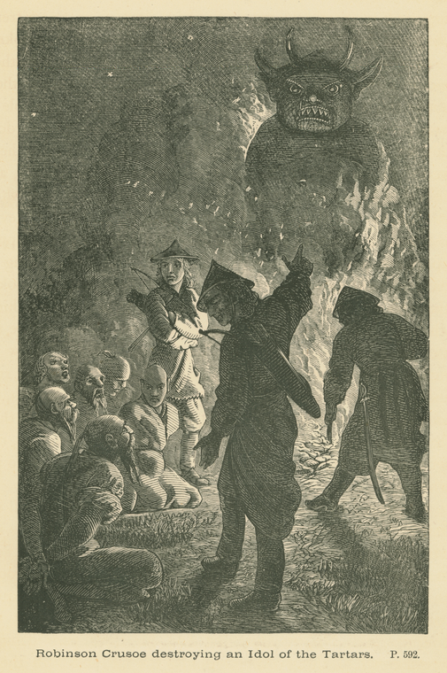 robinson crusoe as an allegory