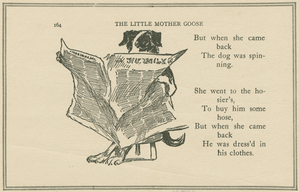 [Mother Hubbard’s dog reading ... Digital ID: 1701272. New York Public Library