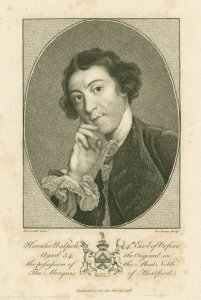 Portrait of Horace Walpole