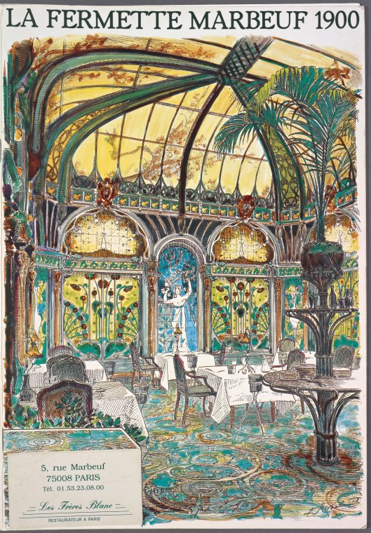 La Fermette Marbeuf 1900 - NYPL Digital Collections