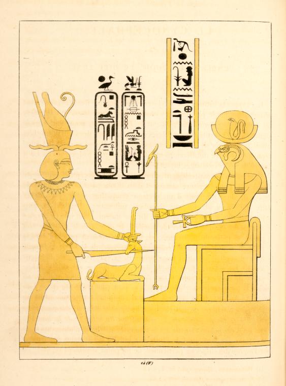 This is What Temple of Horus Looked Like  in 1823 