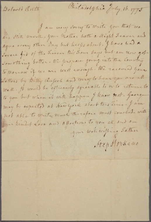  on 7/16/1775 