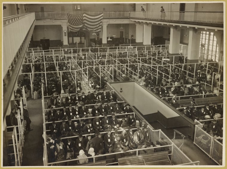 This is What Ellis Island Immigration Station Looked Like  in 1902 