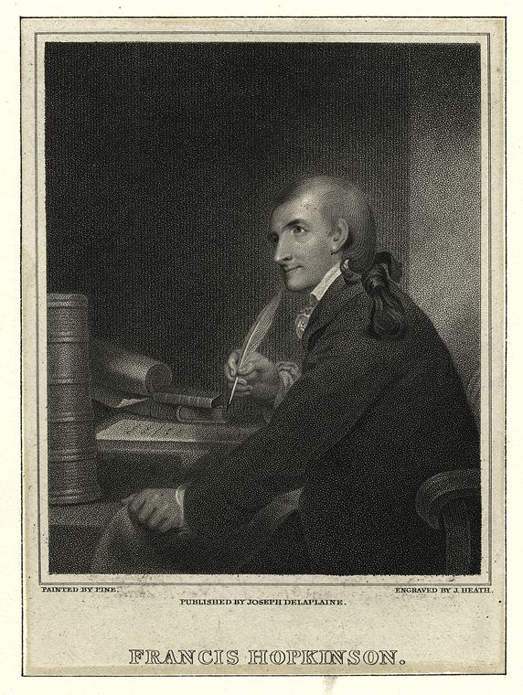 This is What Francis Hopkinson Looked Like  in 1808 