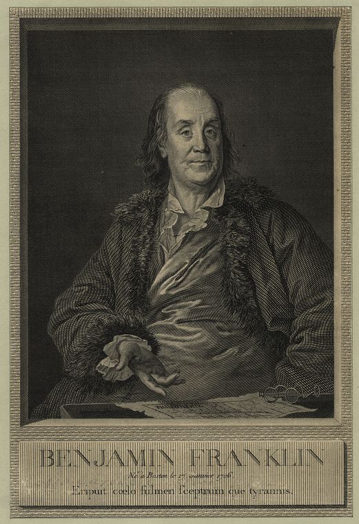 This is What Benjamin Franklin Looked Like  in 1790 