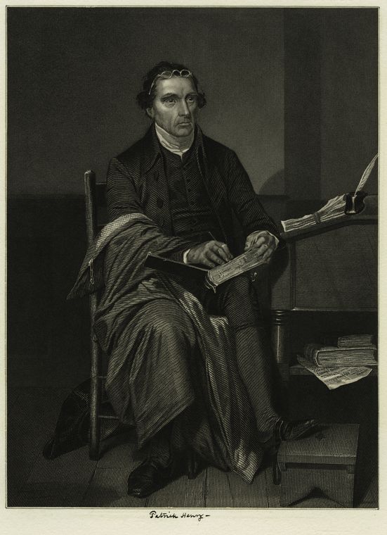 This is What Patrick Henry Looked Like  in 1850 