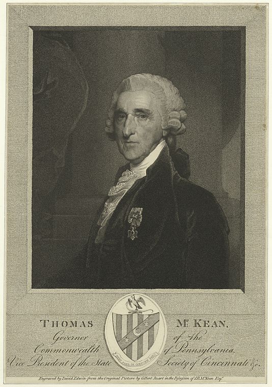 This is What Thomas McKean Looked Like  in 1820 