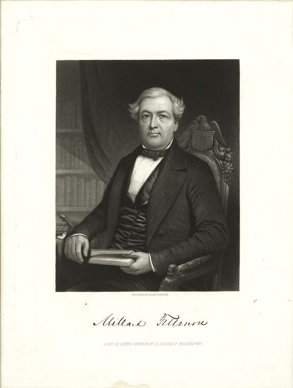 This is What Millard Fillmore Looked Like  in 1850 