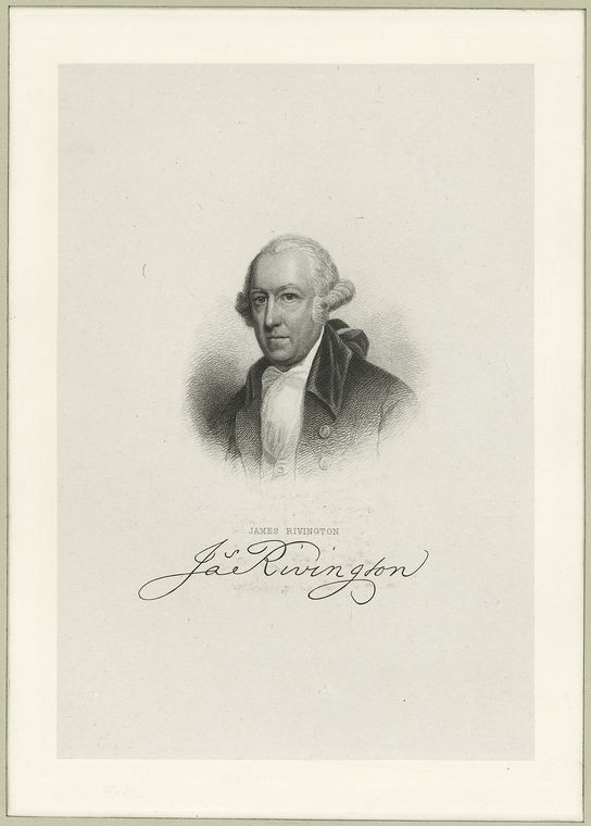 This is What James Rivington Looked Like  in 1775 