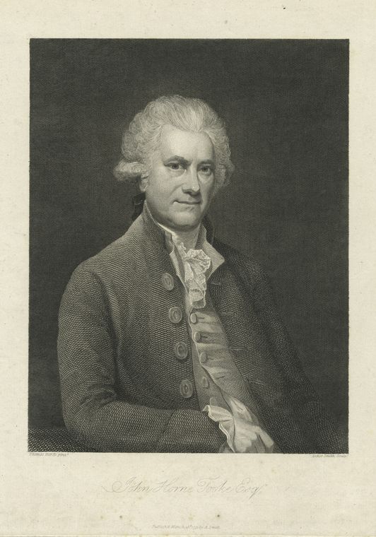 This is What John Horne Tooke Looked Like  in 1791 