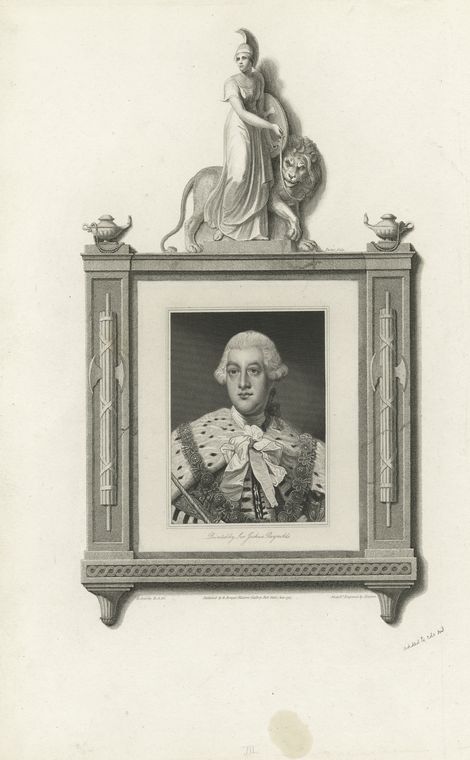 This is What King of Great Britain George III Looked Like  in 1795 