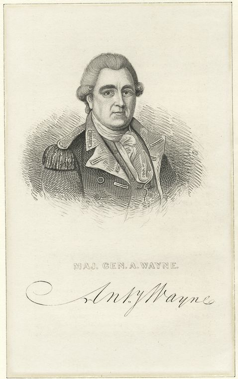 This is What Anthony Wayne Looked Like  in 1770 