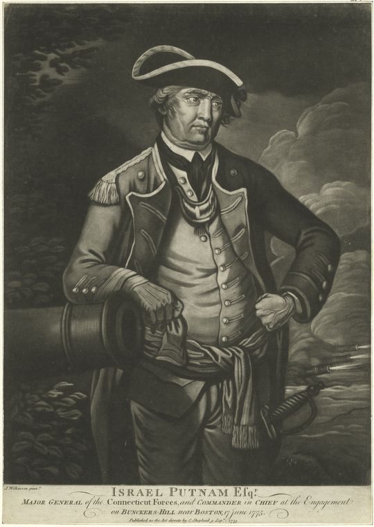 This is What Israel Putnam Looked Like  in 1775 
