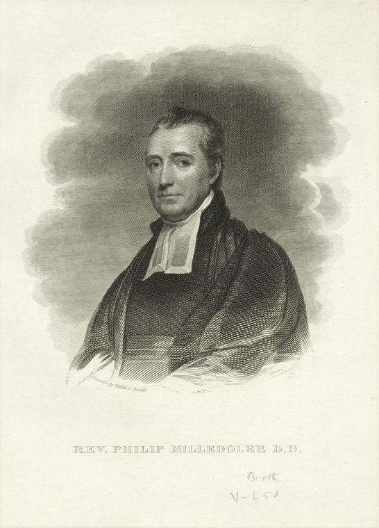 This is What Philip Milledoler Looked Like  in 1801 