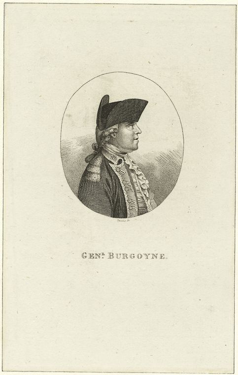 This is What John Burgoyne Looked Like  in 1760 