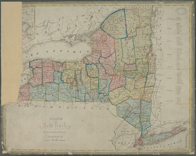 This is What New York Looked Like  in 1840 