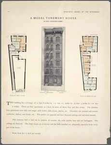 A model tenement house. 310 Ea... Digital ID: 465716. New York Public Library