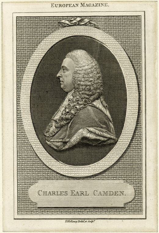 This is What Charles Pratt Camden Looked Like  in 1788 