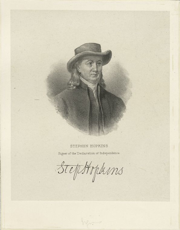 This is What Stephen Hopkins Looked Like  in 1885 