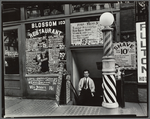 Blossom Restaurant, 103 Bowery... Digital ID: 482799. New York Public Library