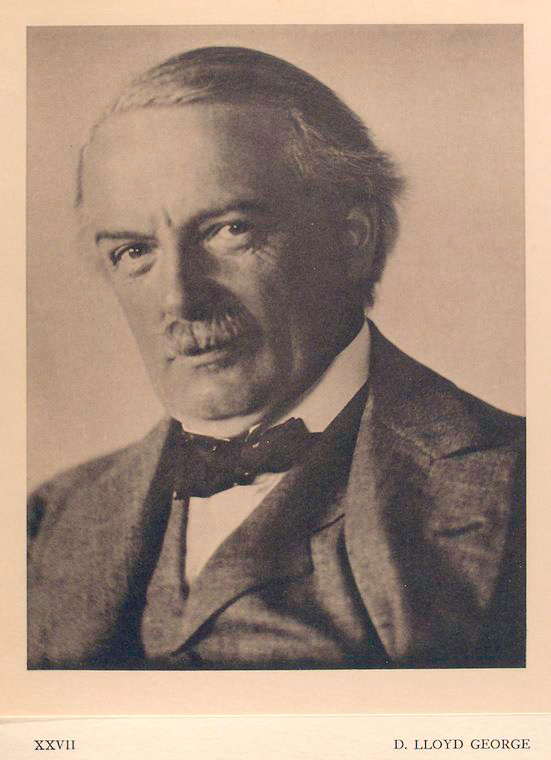 This is What David Lloyd George Looked Like  in 1922 