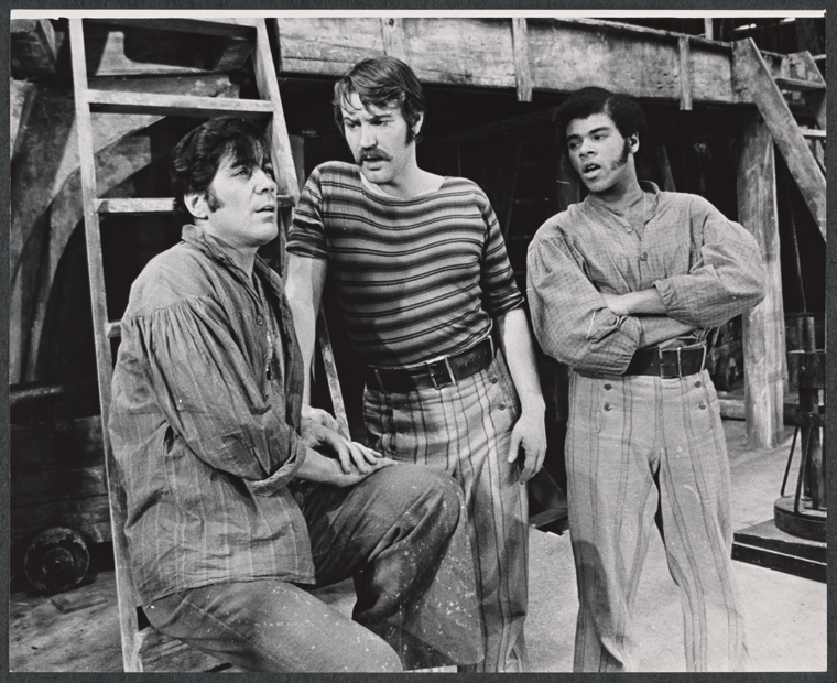 George Marcy, Igors Gavon and Alan Weeks in the stage production Billy -  NYPL Digital Collections