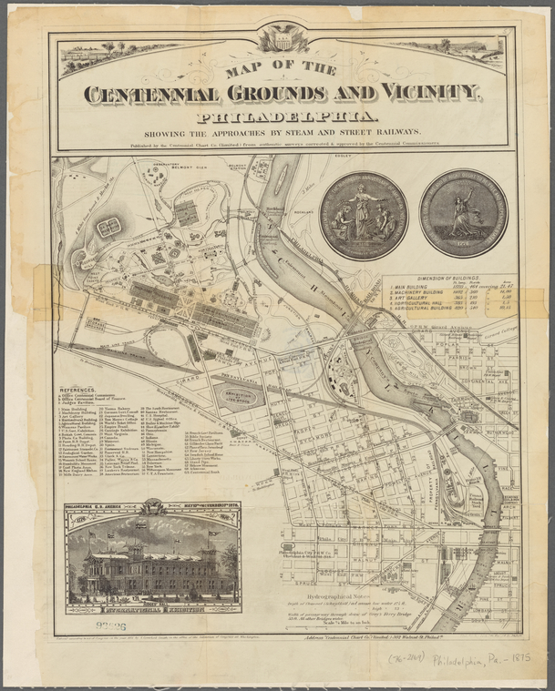 This is What Centennial Exhibition Looked Like  in 1875 