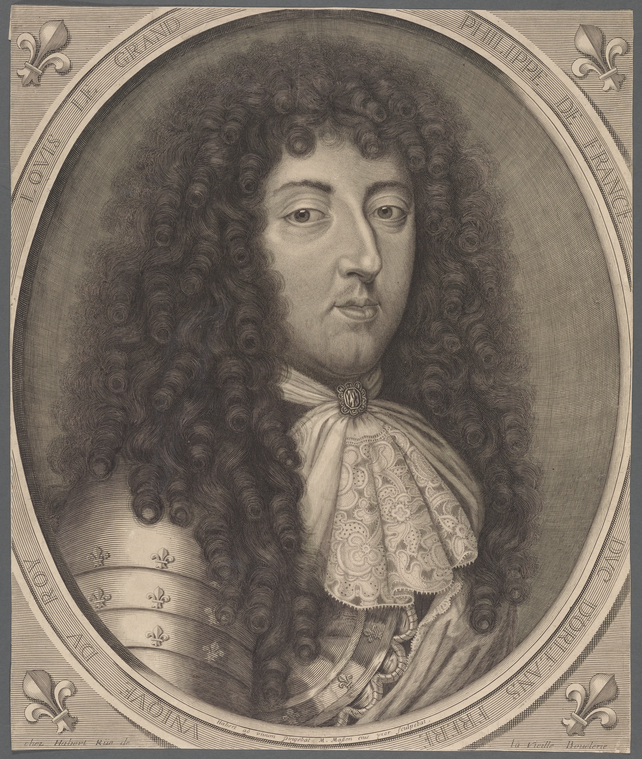 This is What Philippe Orleans Looked Like  in 1680 
