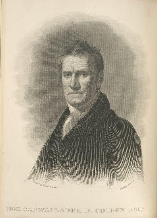 This is What Colden, Cadwallader d. Looked Like  in 1826 