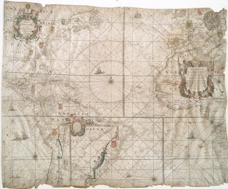 This is What West-Indische Compagnie Looked Like  in 1710 
