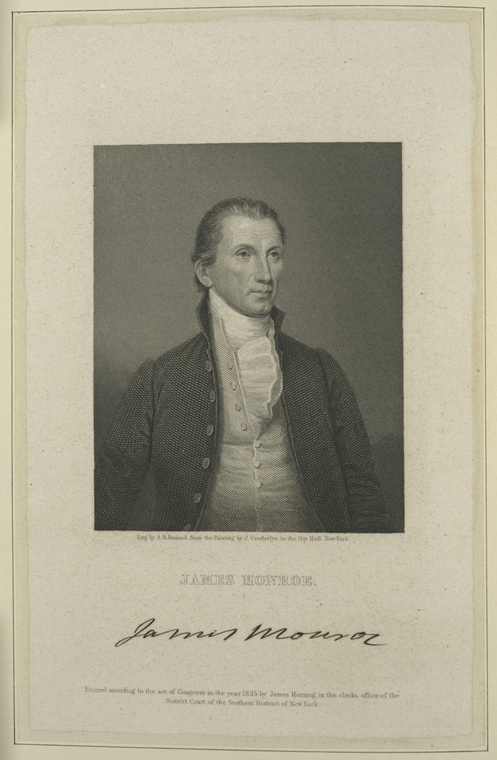 This is What James Monroe Looked Like  in 1826 