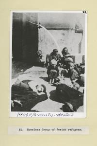 Homeless group of Jewish refug... Digital ID: 58172. New York Public Library