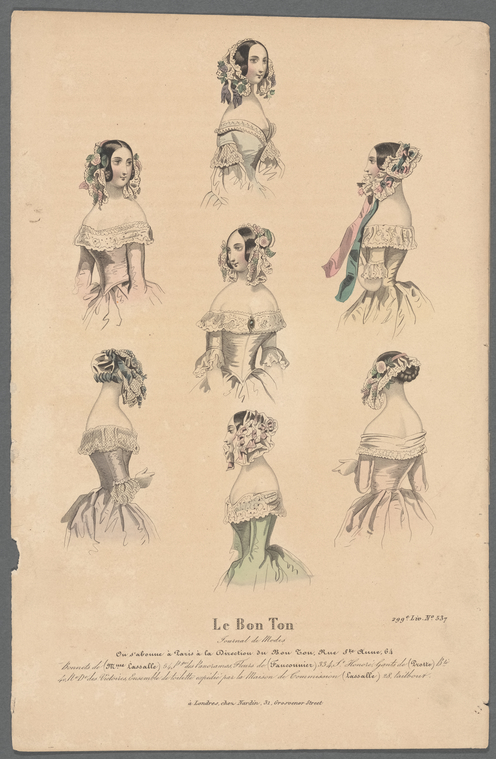 1820's French Fashion Plate