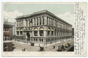 Public Library, Chicago, Ill. Digital ID: 62063. New York Public Library