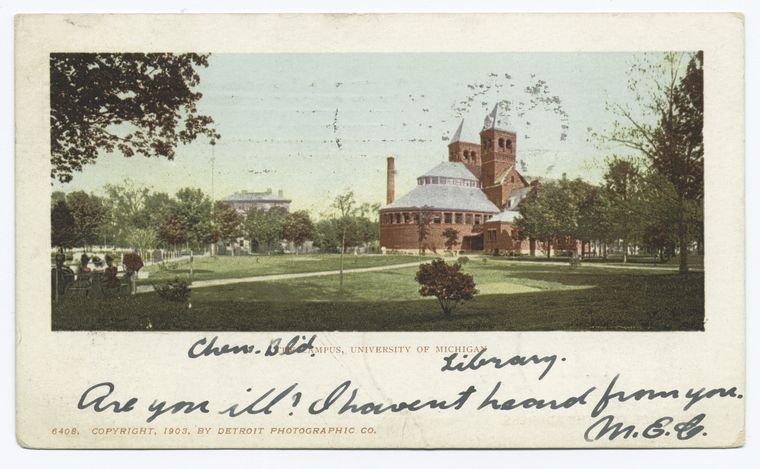 This is What University of Michigan Looked Like  in 1902 
