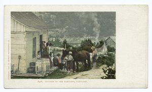 Cottage of Habitant, Tadoussac... Digital ID: 63113. New York Public Library